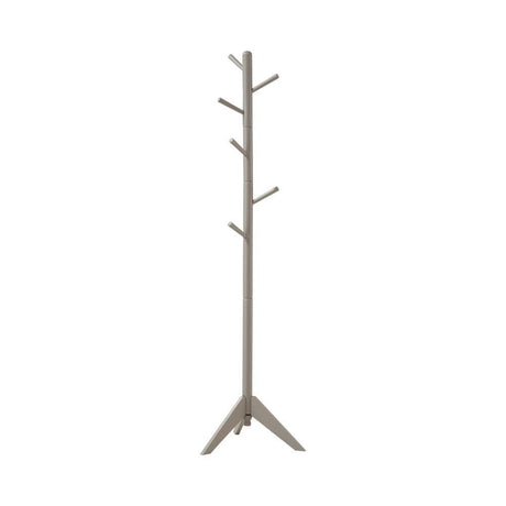 Devlin Gray Coat Rack with 6 Hooks by Coaster at Eve Furniture