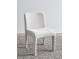 Devon Fully Upholstered Dining Chair in Turtle Dove Linen (Set of 2) by Modus Furniture at Eve Furniture