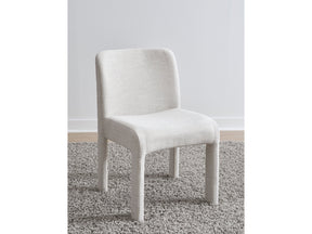Devon Fully Upholstered Dining Chair in Turtle Dove Linen (Set of 2) by Modus Furniture at Eve Furniture