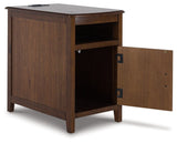 Devonsted Brown Chairside End Table