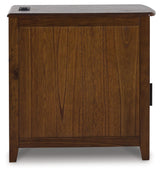 Devonsted Brown Chairside End Table