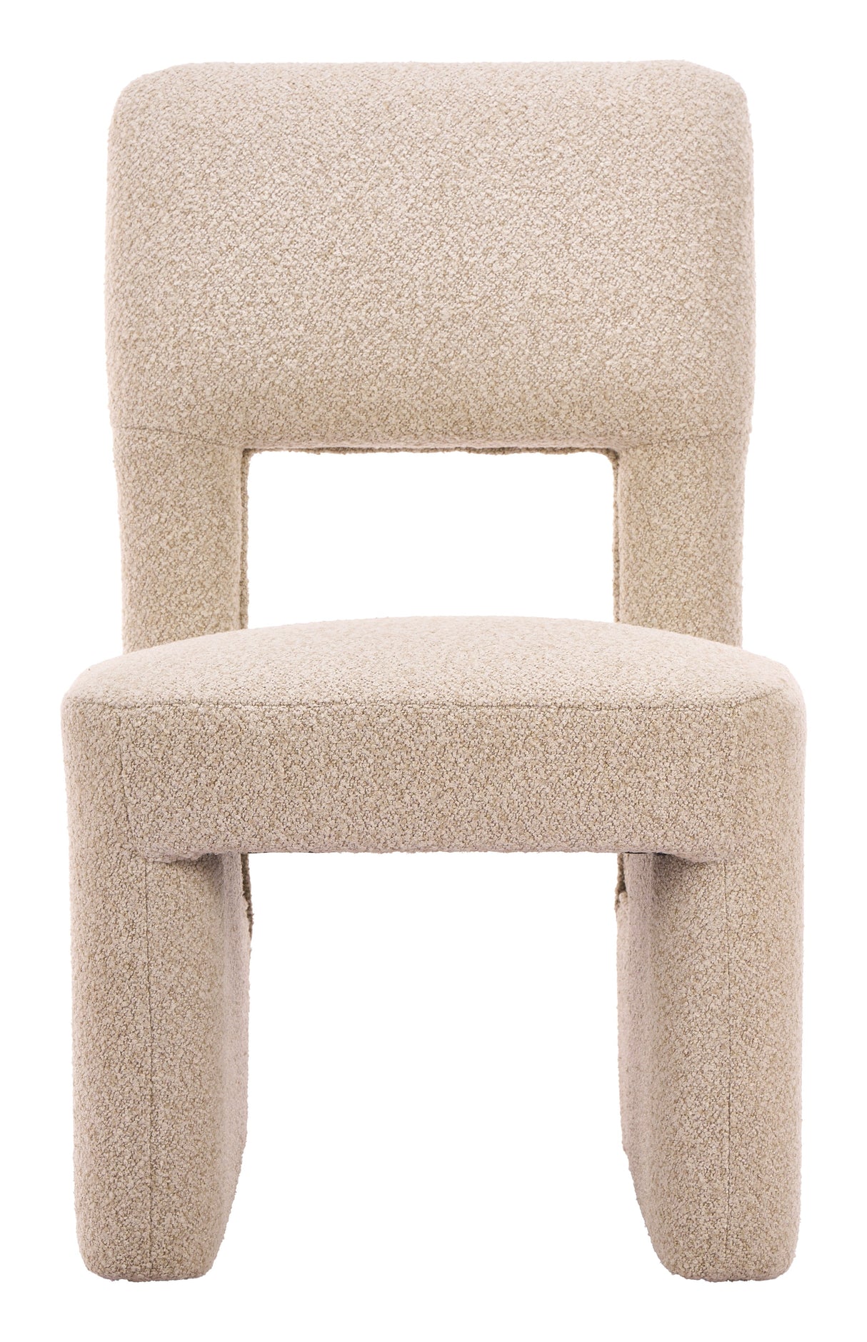 Dewey Beige Dining Chair (Set of 2) by Zuomod at Eve Furniture