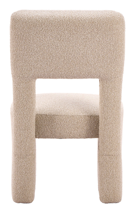 Dewey Beige Dining Chair (Set of 2) by Zuomod at Eve Furniture