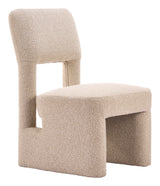 Dewey Beige Dining Chair (Set of 2) by Zuomod at Eve Furniture