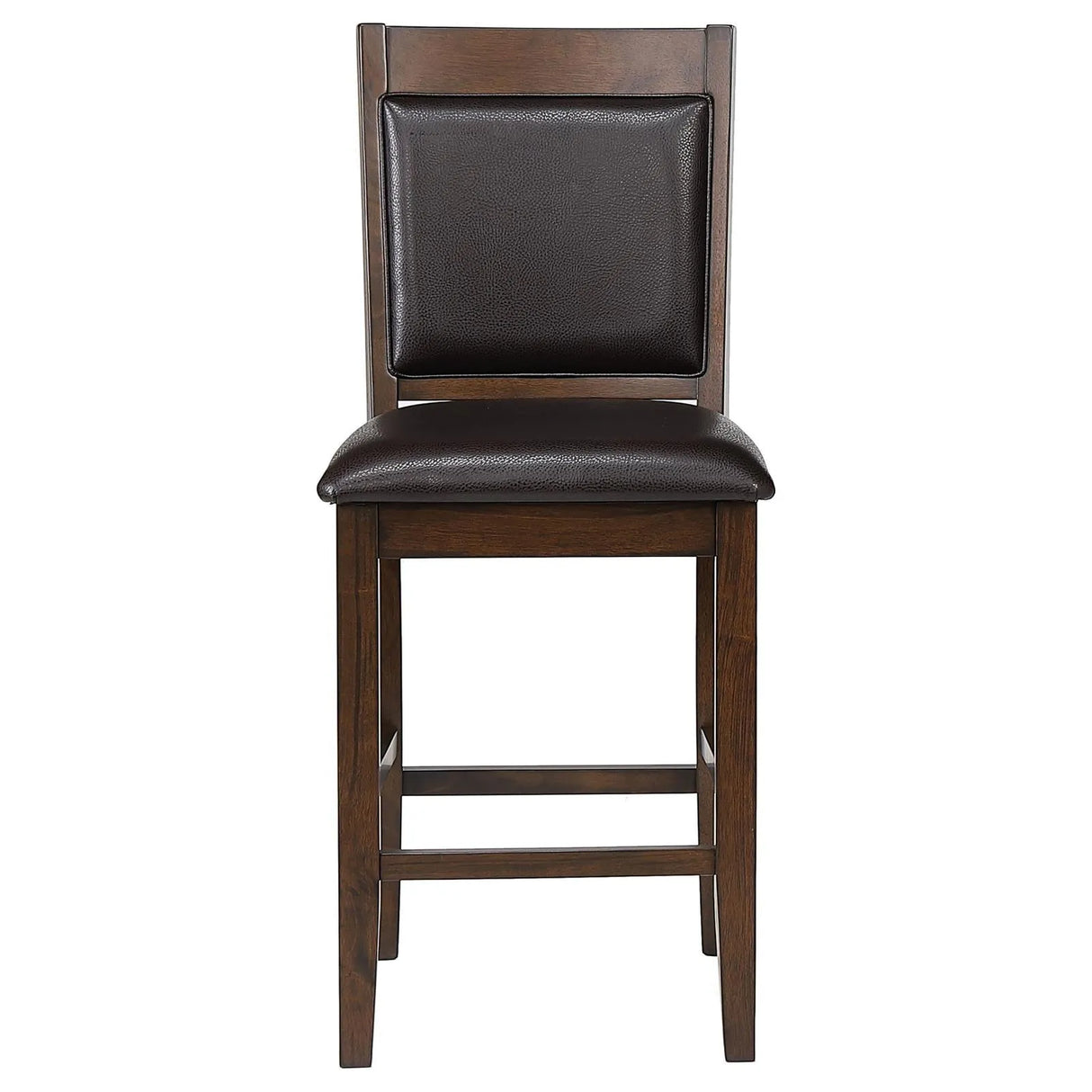 Dewey Brown/Walnut 5-Piece Rectangular Dining Set by Coaster at Eve Furniture