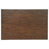 Dewey Brown/Walnut 5-Piece Rectangular Dining Set by Coaster at Eve Furniture