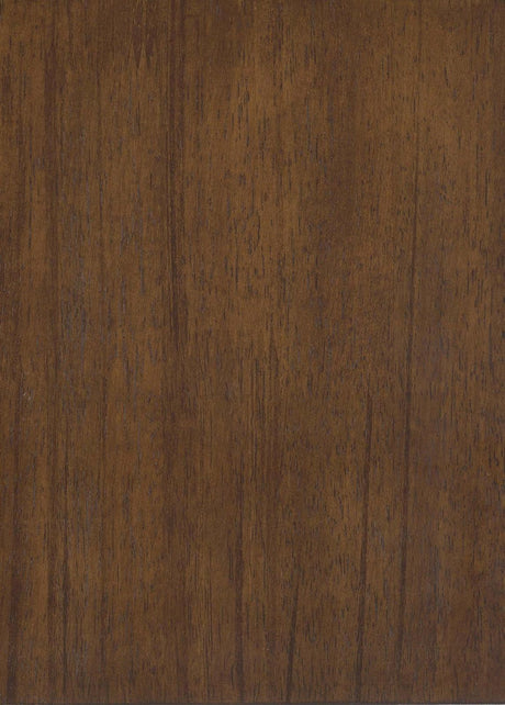 Dewey Brown/Walnut Upholstered Counter Height Chairs with Footrest, Set of 2 by Coaster at Eve Furniture