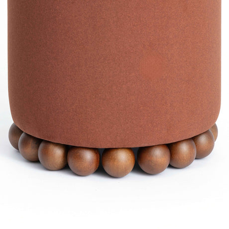 Dex Performance Vegan Mohair Ottoman by TOV Furniture at Eve Furniture