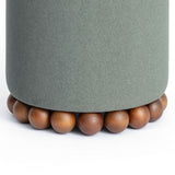 Dex Performance Vegan Mohair Ottoman by TOV Furniture at Eve Furniture