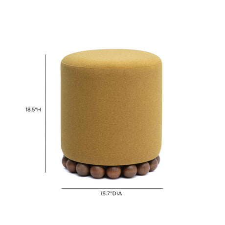 Dex Performance Vegan Mohair Ottoman by TOV Furniture at Eve Furniture