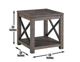 Dexter 3-Piece Lift-Top Set (Lift-Top Cocktail & 2 End Tables) by Steve Silver at Eve Furniture