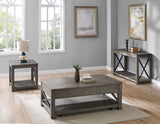 Dexter Driftwood Sofa Table by Steve Silver at Eve Furniture