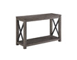 Dexter Driftwood Sofa Table by Steve Silver at Eve Furniture