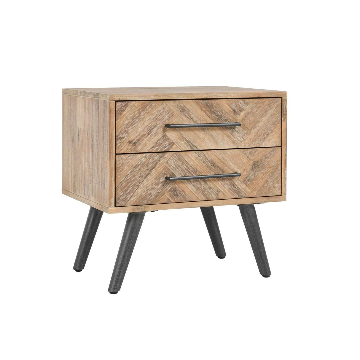 Dexter Multi Natural 2 Drawer Nightstand by Classic Home at Eve Furniture
