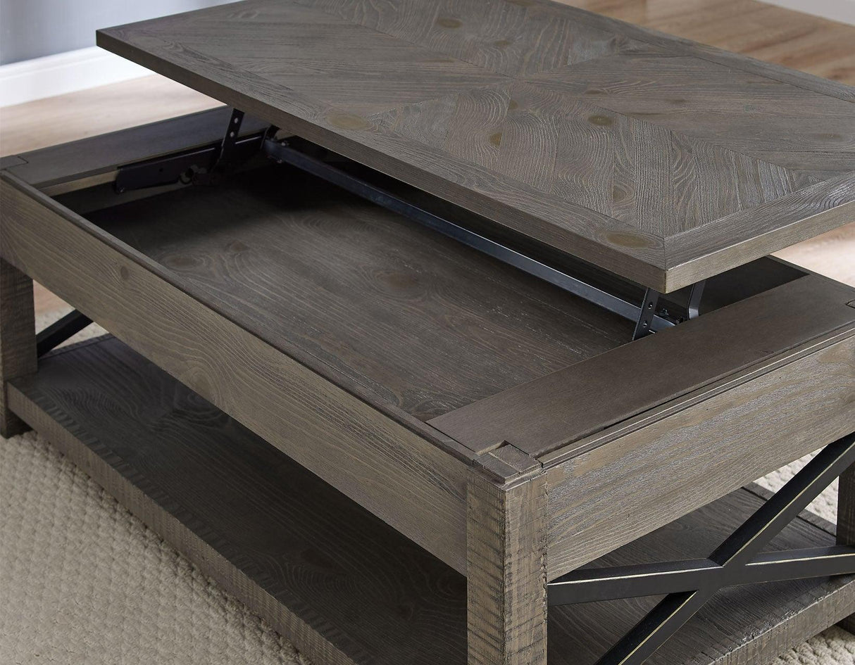 Dexter Lift Top Cocktail Table by Steve Silver at Eve Furniture