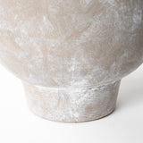 Deya Large Rustic Brown Ceramic Vase by Mercana at Eve Furniture