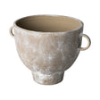 Deya Large Rustic Brown Ceramic Vase by Mercana at Eve Furniture