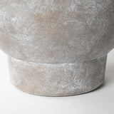 Deya Small Rustic Brown Ceramic Vase by Mercana at Eve Furniture