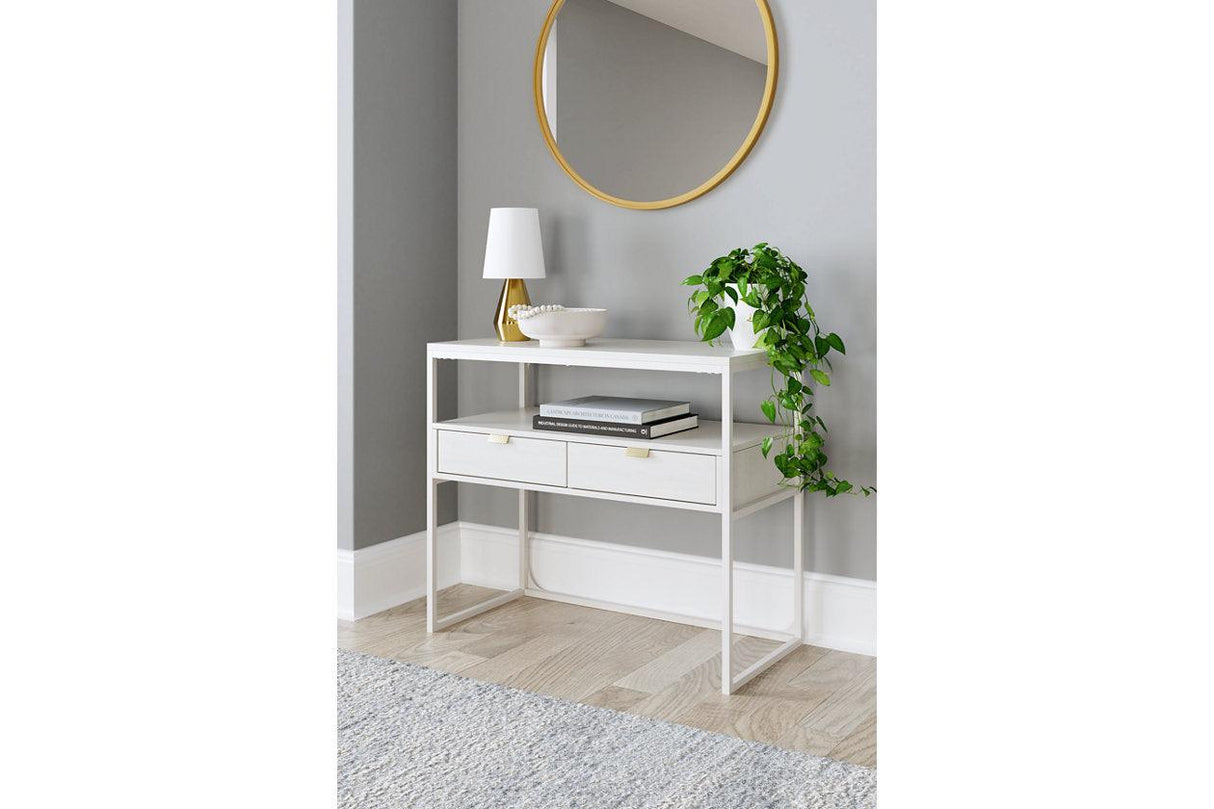 [Special Price] Deznee White Credenza by Ashley at Eve Furniture