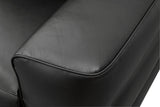 Diamante Black 5-Piece 3 Power Recliner Row by New Era Innovations at Eve Furniture