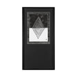 Diamond by Studio M a handmade Original Framed Artwork under Glass by Mercana at Eve Furniture