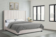 Diamond Off White 6FT Queen Bed by Happy Homes at Eve Furniture