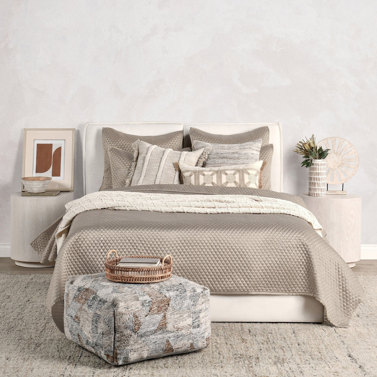 Diamond Pebble Quilt Collection by Classic Home at Eve Furniture