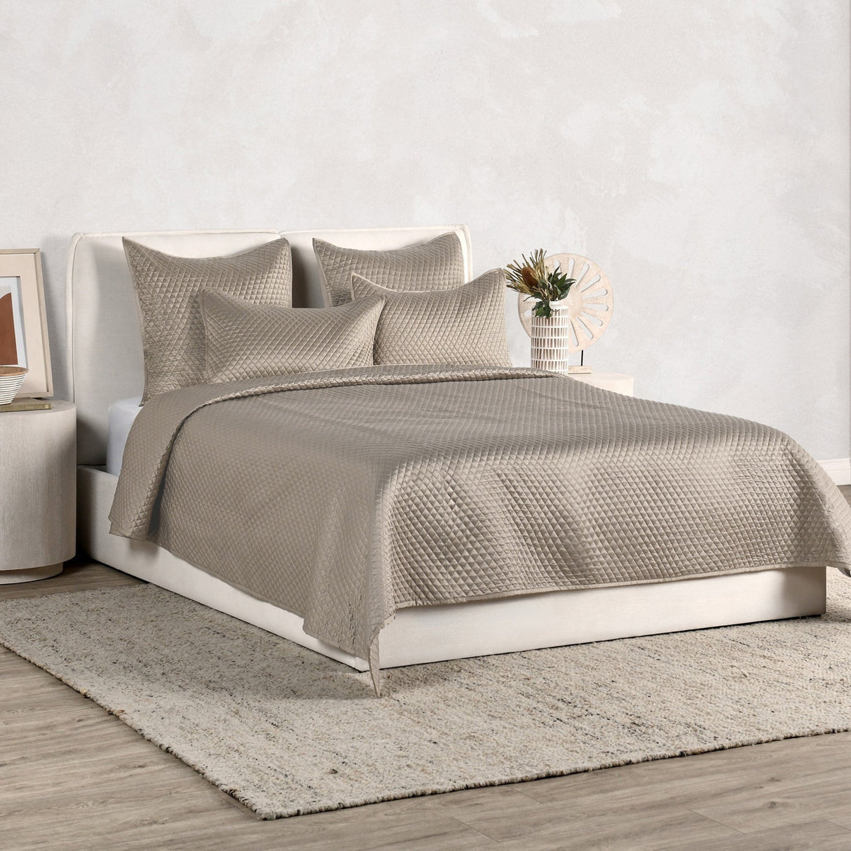 Diamond Pebble Quilt Collection by Classic Home at Eve Furniture
