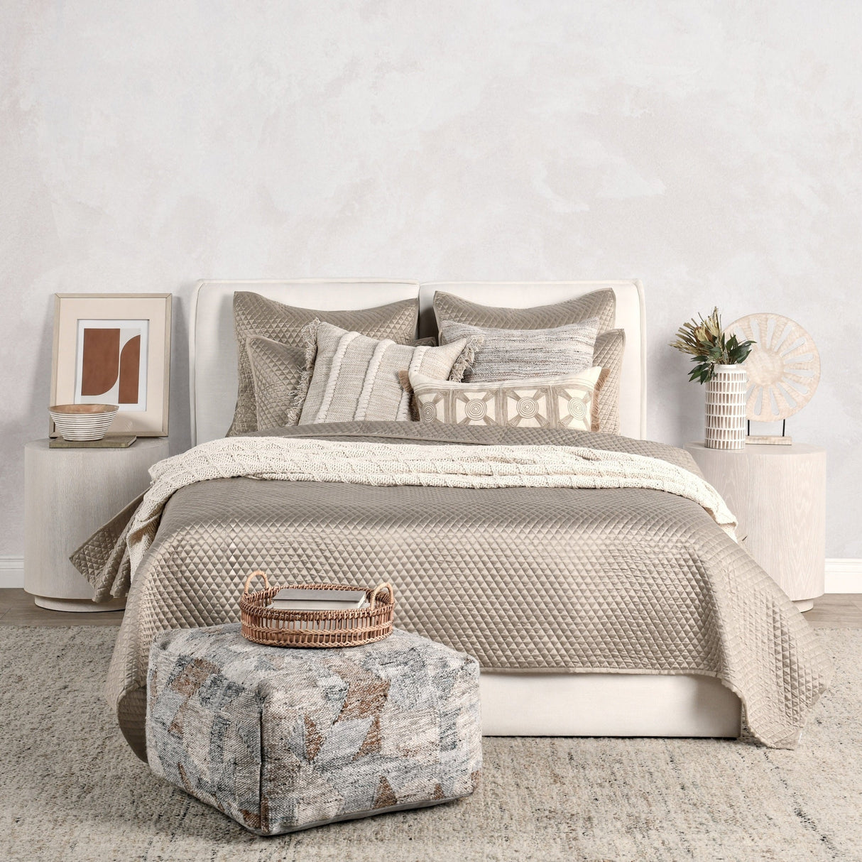 Diamond Pebble Quilt Collection by Classic Home at Eve Furniture