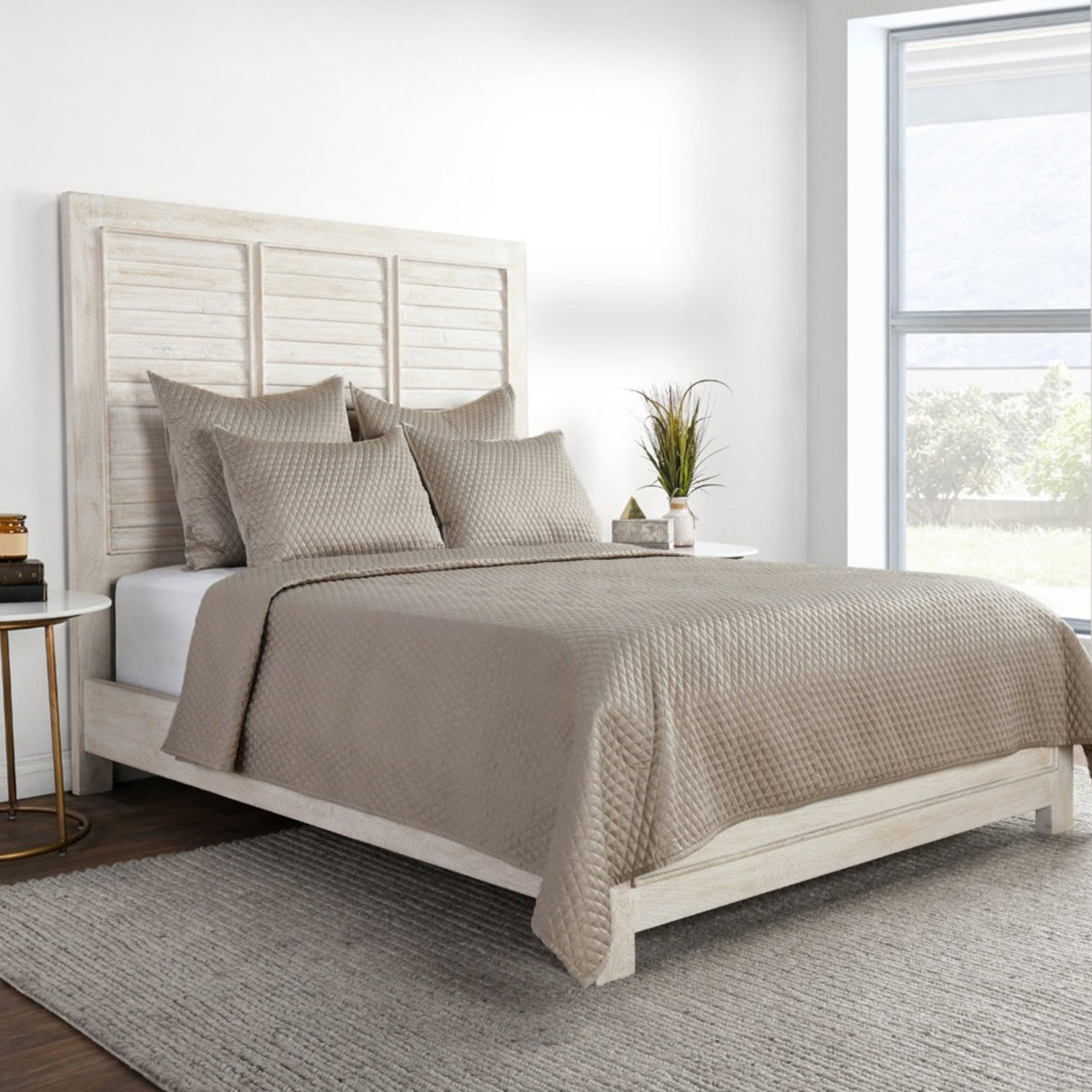 Diamond Pebble Quilt Collection by Classic Home at Eve Furniture