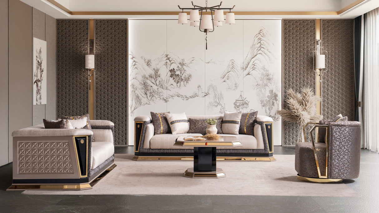 Diamond Premium Luxury Living Room Set