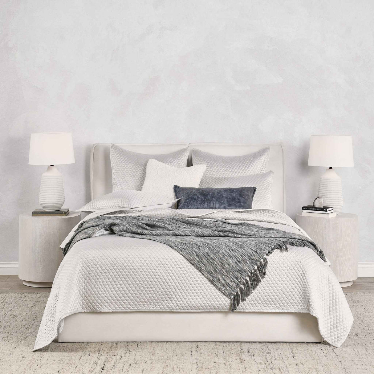 Diamond Silver Quilt Collection by Classic Home at Eve Furniture