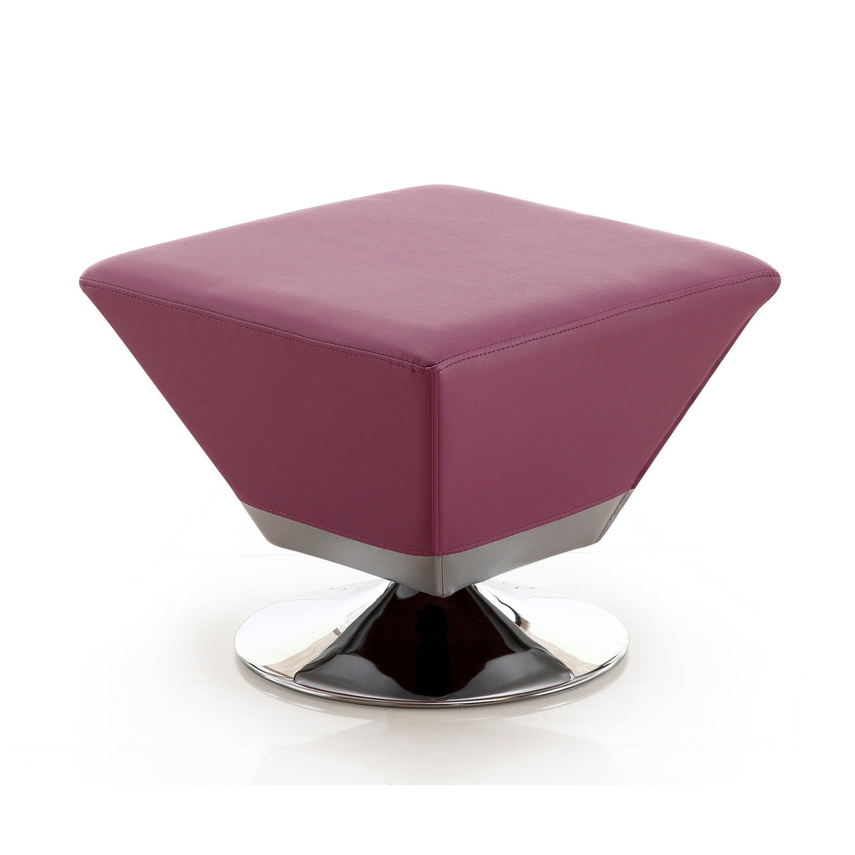 Diamond Swivel Ottoman in Multi Colors (Set of 7) by Manhattan Comfort at Eve Furniture