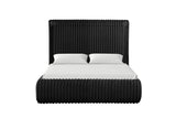 Diana Black Queen Platform Bed by Happy Homes at Eve Furniture