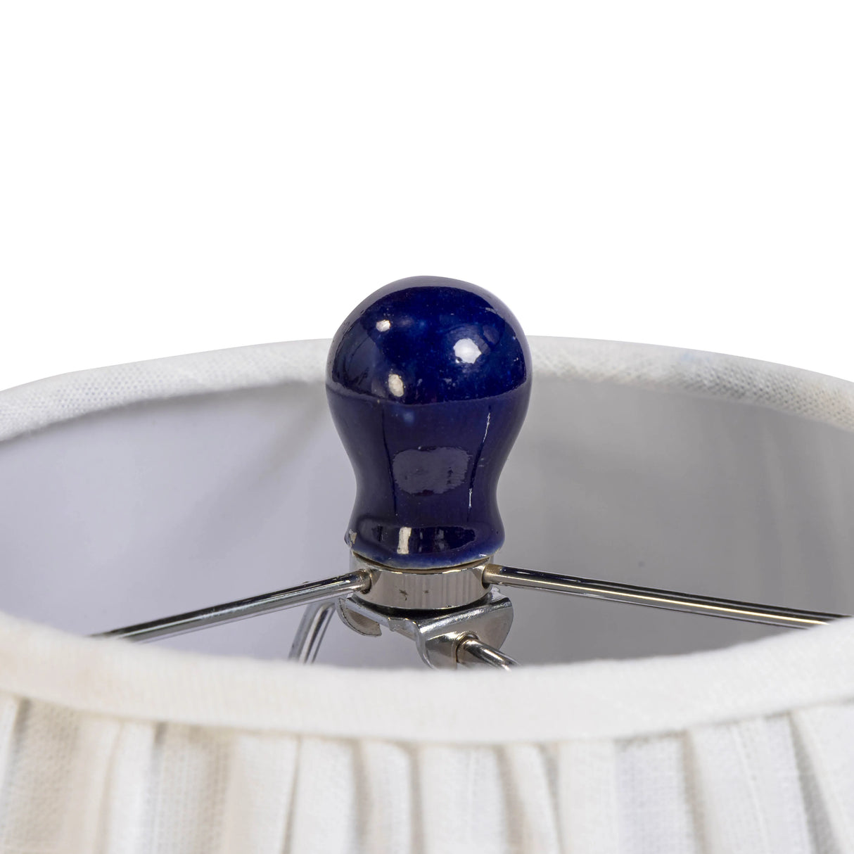 Diana Blue & White Table Lamp by TOV Furniture at Eve Furniture