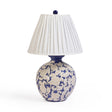 Diana Blue & White Table Lamp by TOV Furniture at Eve Furniture