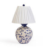 Diana Blue & White Table Lamp by TOV Furniture at Eve Furniture