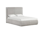 Diana Gray Queen Platform Bed by Happy Homes at Eve Furniture