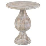 Dianella Round Pedestal Accent Table by Coaster at Eve Furniture