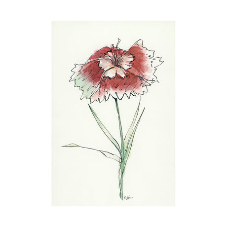 Dianthus I by Mercana Studio a Hand Embellished Textured Canvas by Mercana at Eve Furniture