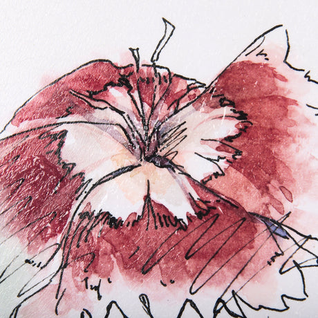 Dianthus I by Mercana Studio a Hand Embellished Textured Framed Art Print by Mercana at Eve Furniture