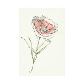 Dianthus II by Mercana Studio a Hand Embellished Textured Canvas by Mercana at Eve Furniture