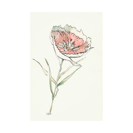 Dianthus II by Mercana Studio a Hand Embellished Textured Canvas by Mercana at Eve Furniture