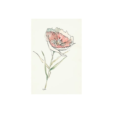 Dianthus II by Mercana Studio a Hand Embellished Textured Canvas by Mercana at Eve Furniture