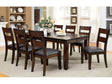 Dickinson Dark Cherry 7-Piece Dining Room Set by Furniture of America at Eve Furniture