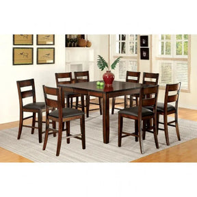 Dickinson Dark Cherry 7-Piece Counter Height Table Set by Furniture of America at Eve Furniture