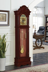 Diggory Brown Red/Clear Grandfather Clock