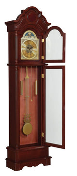 Diggory Brown Red/Clear Grandfather Clock