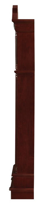 Diggory Brown Red/Clear Grandfather Clock