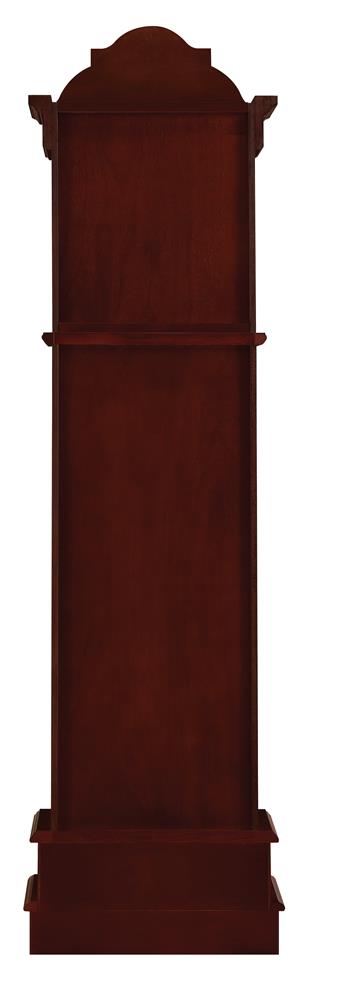 Diggory Brown Red/Clear Grandfather Clock